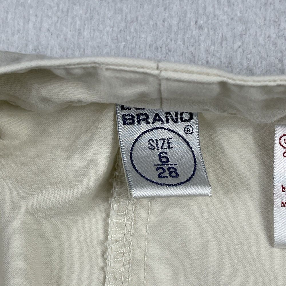 Lucky Brand Skirt Womens 28 Beige Career Church Workwear Everyday Boho - Picture 10 of 16
